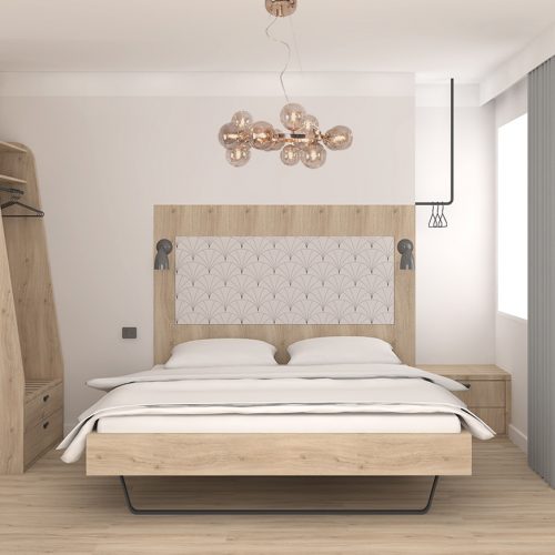 Villa Flöckner Salzburg Dreibettzimmer Doppelbett Zimmer-8