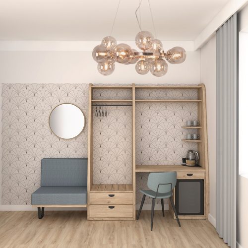 Villa Flöckner Salzburg - Schreibtisch Zimmer-3-7-12